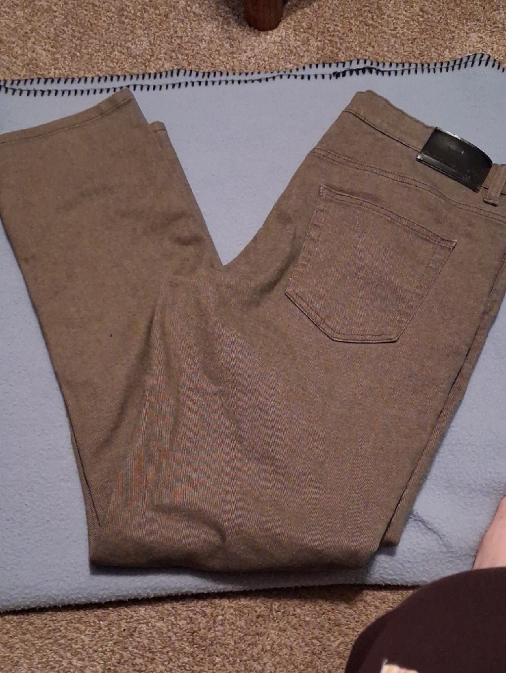 English Laundry Men's Slim Straight Jeans in Taupe Sz 34X32